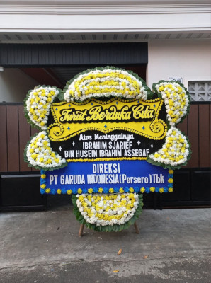 Papan Bunga Duka di Bunguran Utara